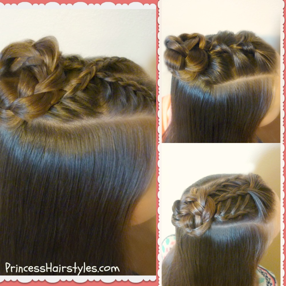 Step-by-step tutorial for braided updo hairstyle | Great Day SA | kens5.com