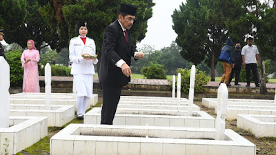 Pj. Walikota Tebingtinggi Mengikuti Upacar Peringatan Berdarah 13 Desember 1945