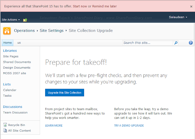 Upgrade SharePoint 2010 Site Collections