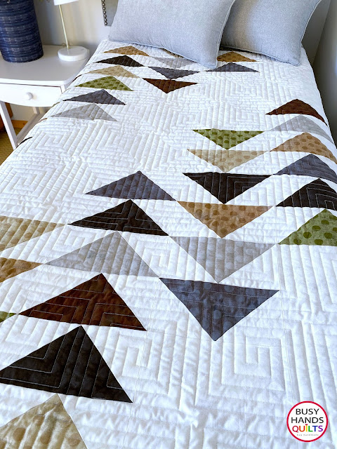 Formation Throw Size Quilt
