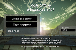 Attack On Titan Offline Multiplayer 1.0.1 English Version