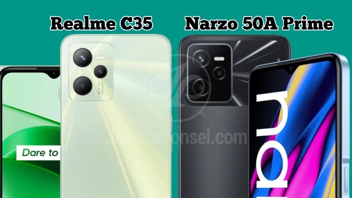 Realme C35 vs Narzo 50A Prime - Bagus Yang Mana?