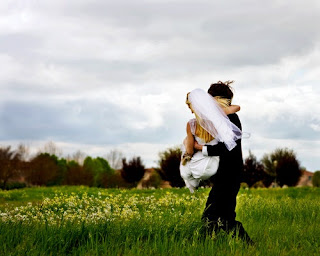 On my wedding day, I carried my wife in my arm