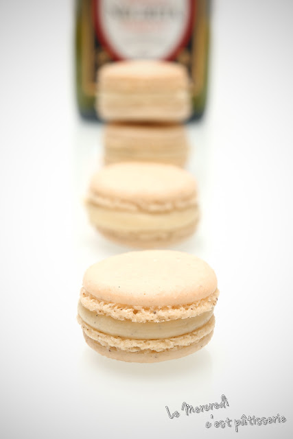 Macarons rhum vanille