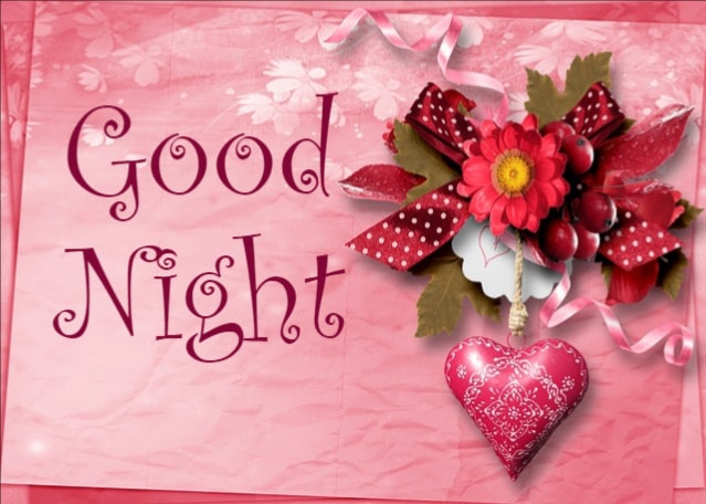 good night heart images download