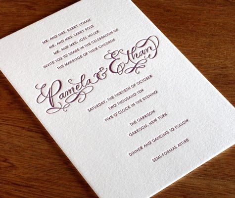 One of the most important parts of a wedding invitation is the wordings in