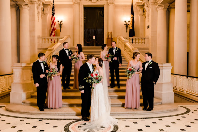 Snowy Winter US Naval Academy Wedding photographed by Maryland Wedding Photographer Heather Ryan Photography