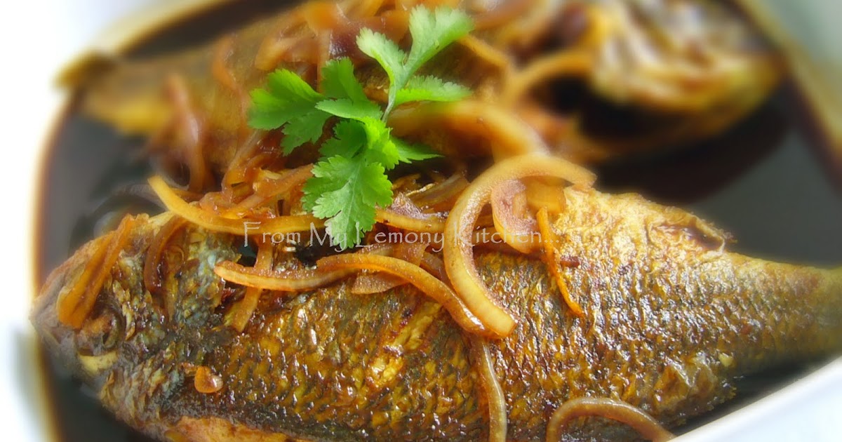  Ikan Masak  Asam Kicap Fish in Sweet Tamarind Sauce Lisa 