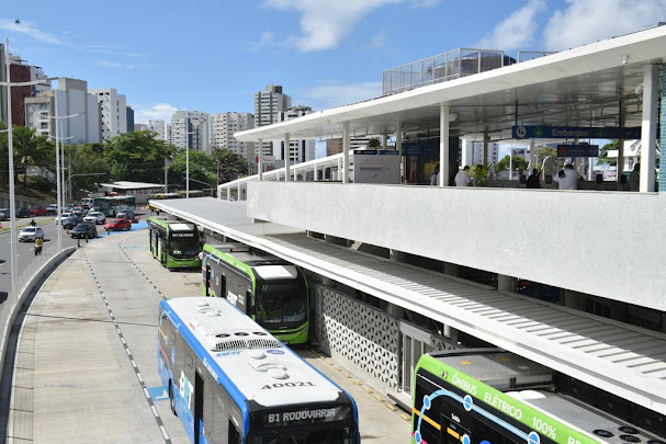 Salvador: Prefeitura entrega estação Pituba do BRT e todo o trecho 3 do modal entra em operação