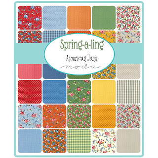 Moda Spring A Ling Fabric by American Jane for Moda Fabrics