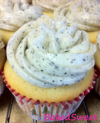 Blueberry Earl Grey Cupcakes
