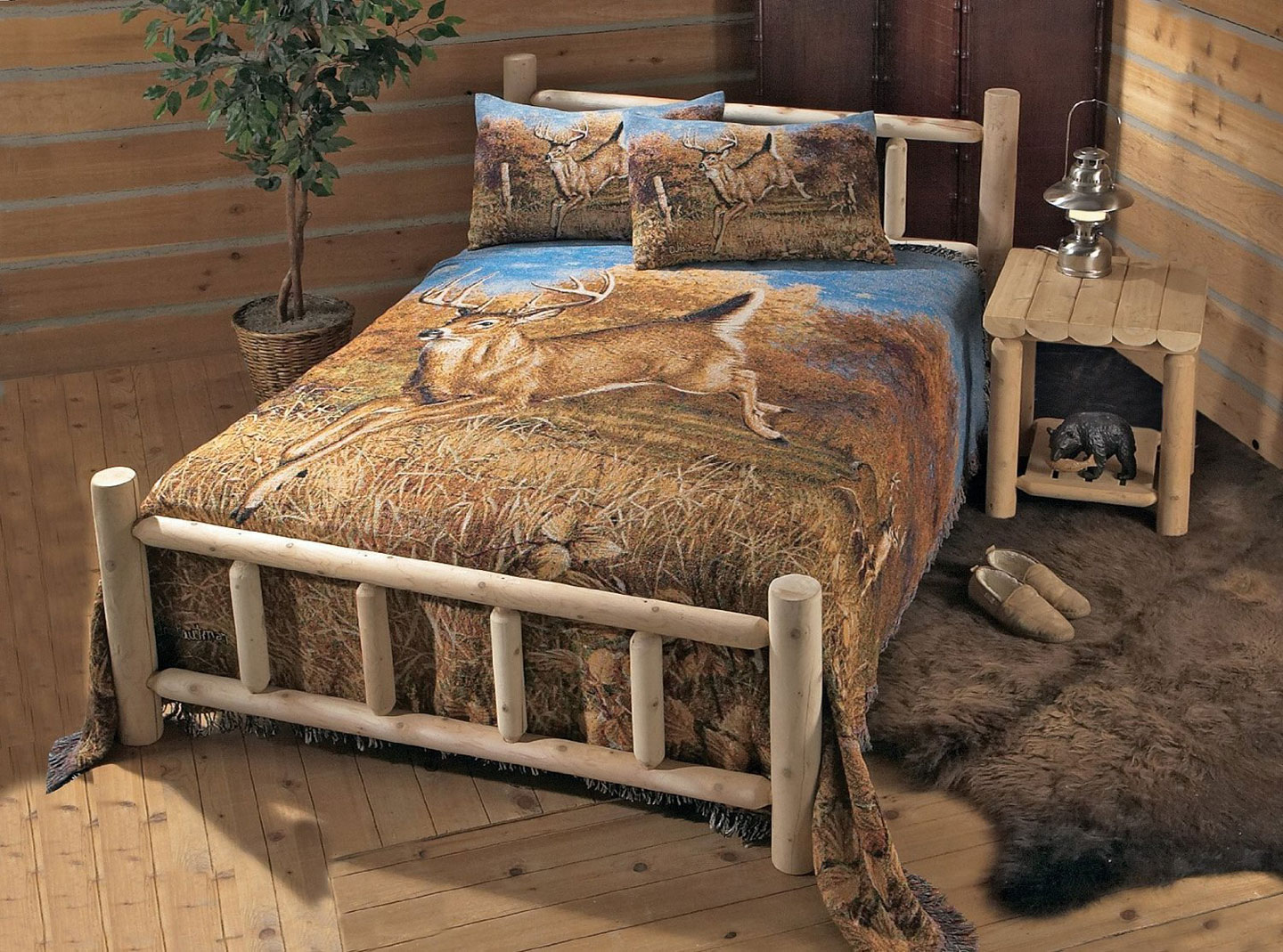Breathtaking Rustic Bedroom Furniture Sets with Warm Impression