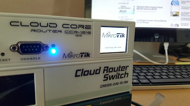 Mikrotik CCR Starting Service Freeze after restore configuration