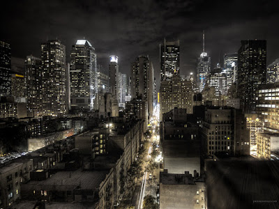 Free desktop wallpaper - Times Square, New York City, photo by The Talented