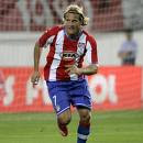 Diego Forlan Striker maut Atletico Madrid dari Uruguay menuju Piala Dunia 2010 Afrika Selatan