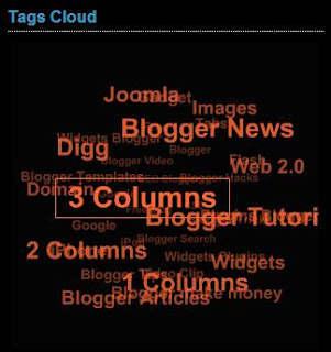 How to Add flash Animated label cloud Blogumus for Blogger