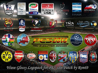 PES 2013 Wave Glossy Logopack for PESEdit.com 2013 Patch 3.4
