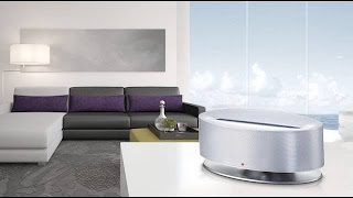 This versatile speaker features Bluetooth and Apple AirPlay as well as dual docking for iOS and Android devices.