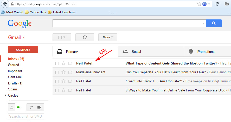 Cara Mendownload File Terlampir Dalam Email Gmail (Email 