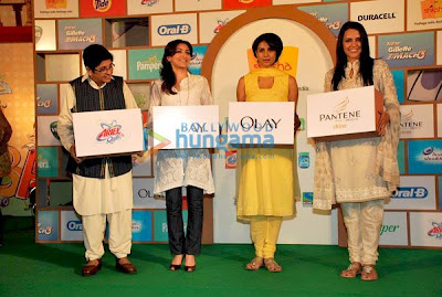 Launch of 'P and G Shiksha 2010's campaign image