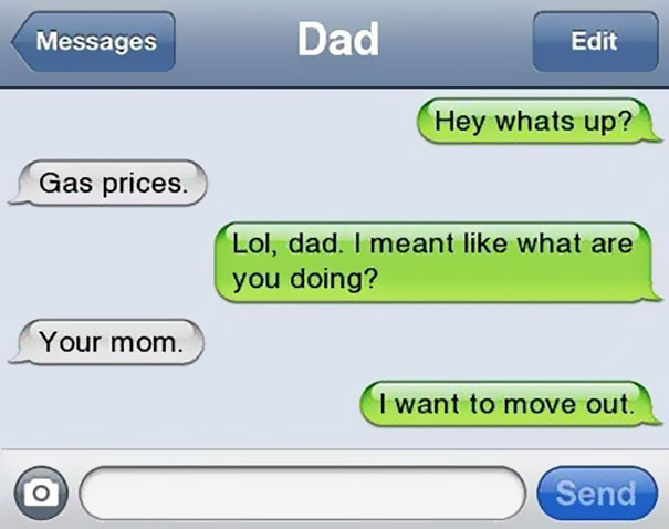 
The Funniest Texts From Dads Ever (19 Pics). 