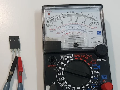 Test   IGBT    with multimeter       万用表