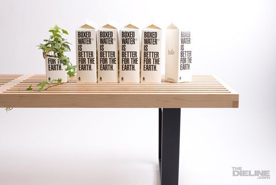Boxed water is better for the earth