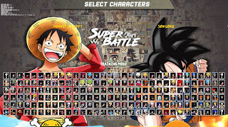 NEW!! ANIME SUPER BATTLE STARS MUGEN V3