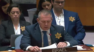 Gilad Erdan: The United Nations should appear before the Hague Tribunal, not Israel