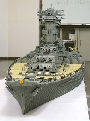 Lego Aircraft Carrier on Lego World War 2 Tanks