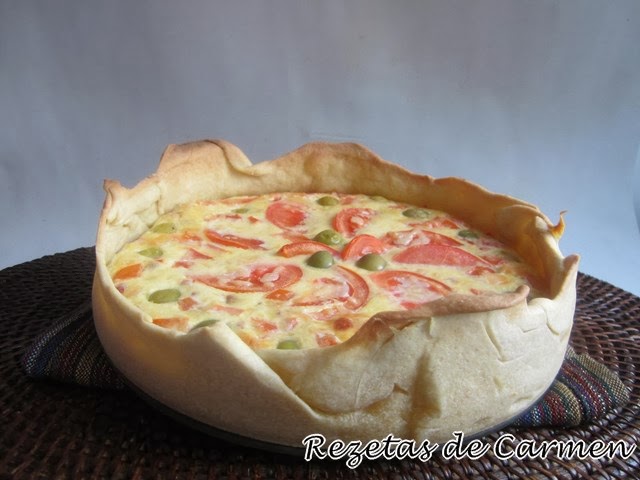 Quiche a la provenzal