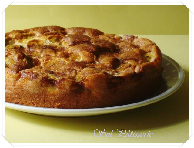 Gâteau aux bananes et à la cannelle