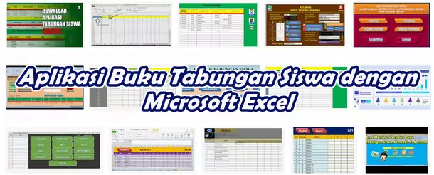 Download Aplikasi Buku Tabungan Siswa dengan Microsoft Excel