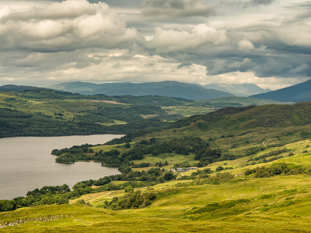 Photo of another view of Loch Awe from our walk