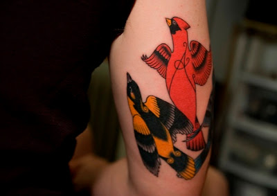 Cardinal Tattoo Design Picture Gallery - Cardinal Tattoo Ideas