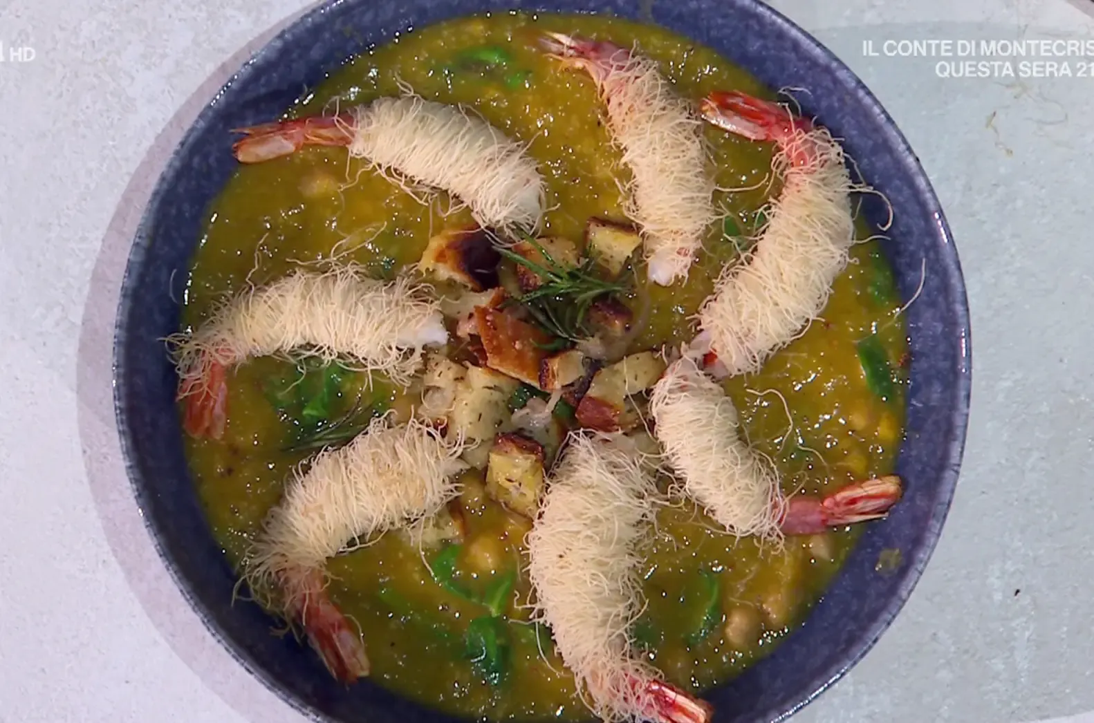 Zuppetta di zucca e ceci degli Improta
