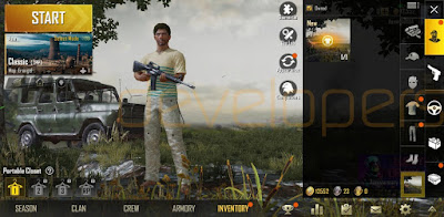 New Lobby Themes option in PUBG Mobile