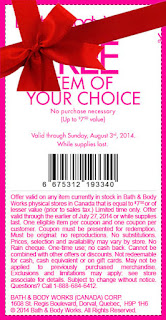 Free Printable Bath And Body Works Coupons