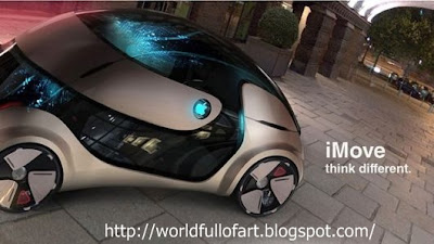 imove, icar, apple, concept car, future car, cool, smart, creative, design