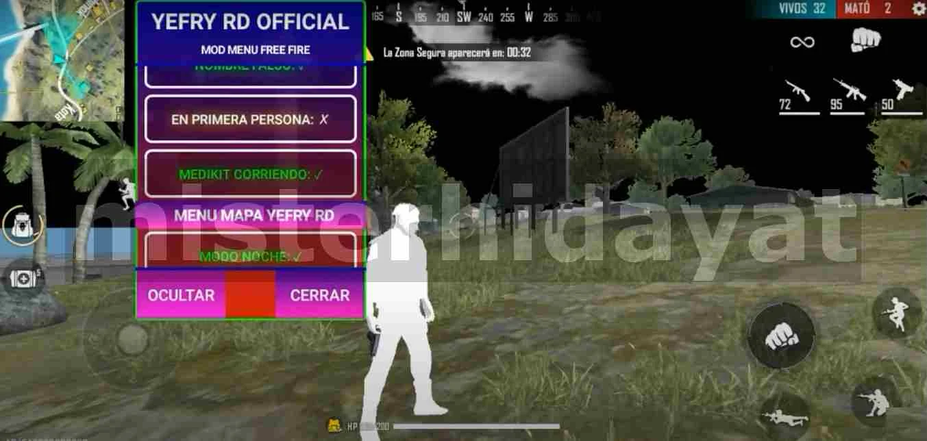 Free Fire Yefry Rd Official Apk Mod Menu Auto Headshot