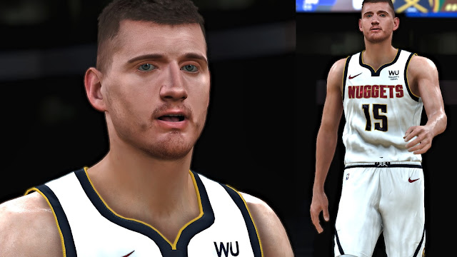 NBA 2K23 Nikola Jokic Cyberface