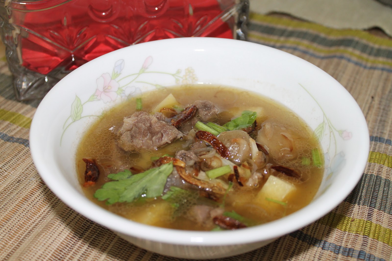 Sup Daging dan Kentang - Azie Kitchen