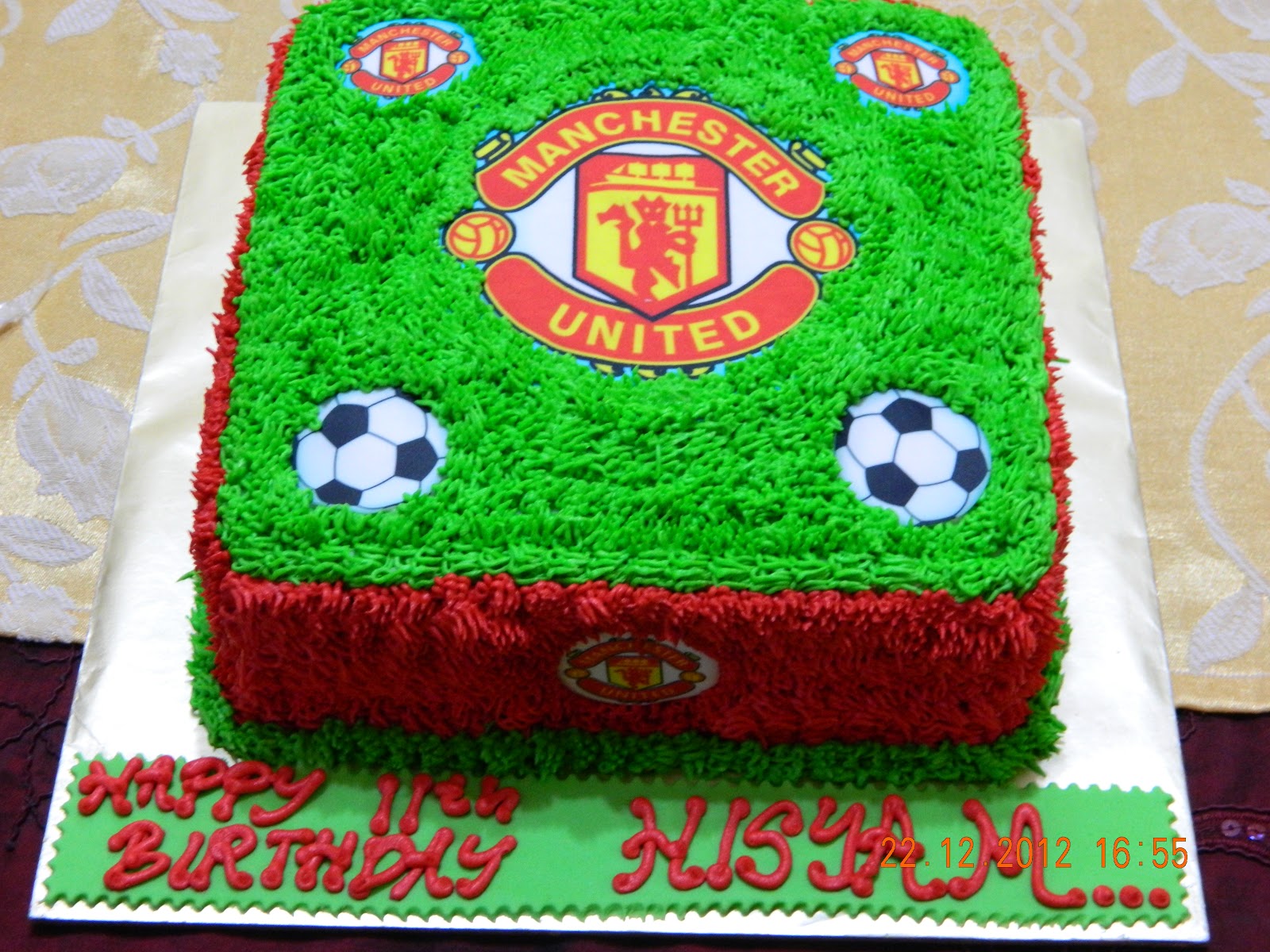 Mybabydeco Cake Manchester United