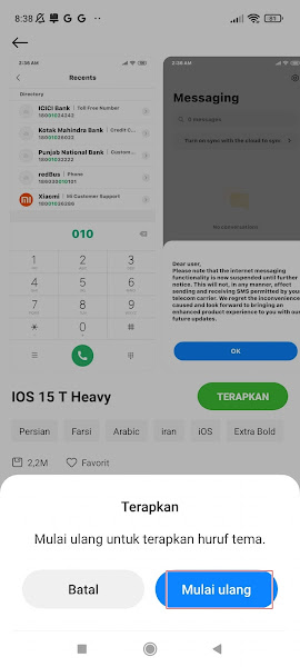 How to Change Xiaomi Fonts to iOS 15 Without an App 5