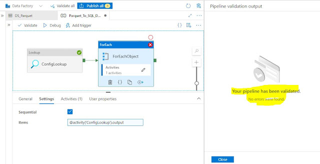 pipeline validated