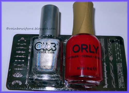 Color Club: Harp On It, Orly: Haute Red