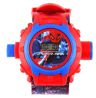 Generic Digital 24 Images Projector Watch for Kids, Diwali Gift, Birthday Return Gift (Color May Vary)