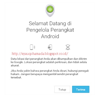  Melacak Smartphone Yang di Curi dengan Android Device manager di komputer / Laptop