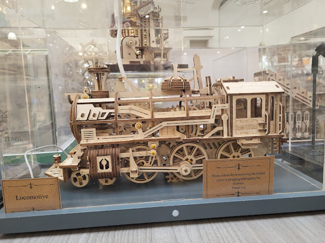 Wooden loco