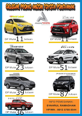 GELEGAR PROMO ANZON TOYOTA PONTIANAK